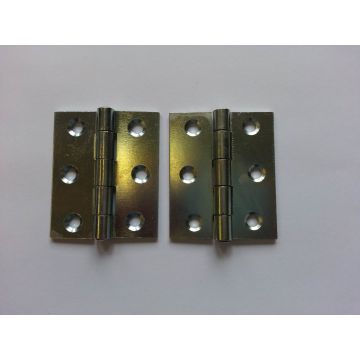 451 76mm Zinc Plated Steel Strong Door Hinge