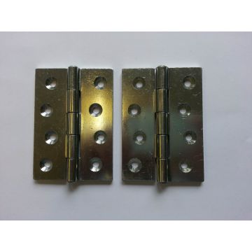 899 102mm Zinc Plated Steel Double Pressed Door Hinge
