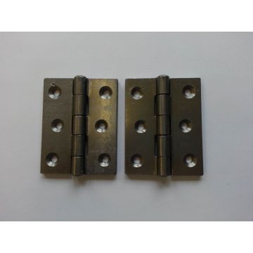 899 76mm Self Colour Steel Double Pressed Door Hinge