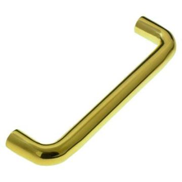 In350/150Bf 150Mm X 19Mm  P.Brass Pull Handle Bolt Fixed