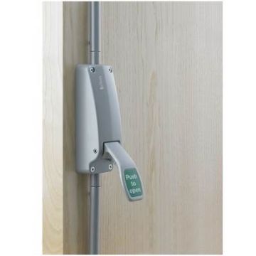 Briton 372E Silver Push Pad Panic Bolt EN 179