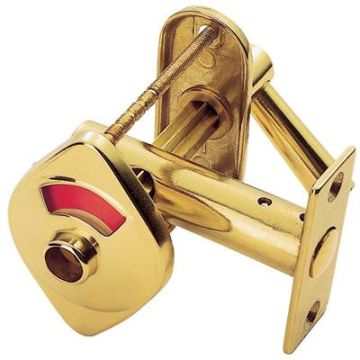 Aa35 Polished Brass Indicator Bolt