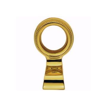 Dl9 Polished Brass Regency Cylinder Key Hole Pull