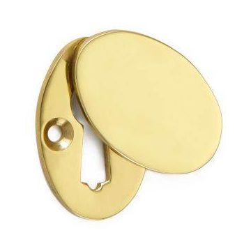 4561 P.Brass Braemar Key Hole Cover
