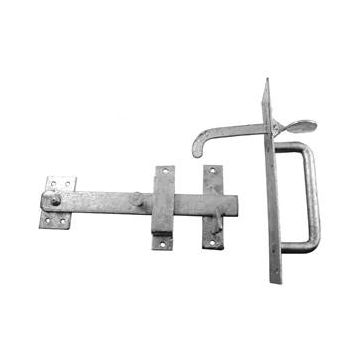 20/4 Medium Electro Galvanised Suffolk Latch
