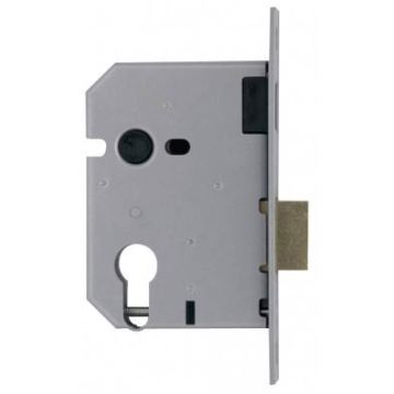 Union L2149 Euro Deadlock 63mm Polished Brass
