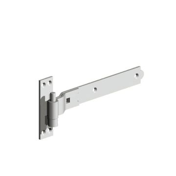 300mm Cranked Hook & Band Hinge Galvanised Steel