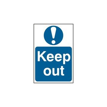 0255 Keep Out Sign