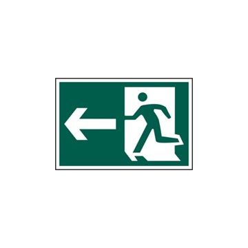 1531 Running Man (Arrow Left) Sign
