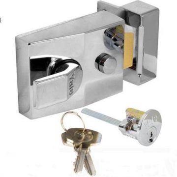 Yale 89 Deadlocking Nightlatch Chrome