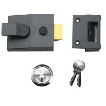 Yale 89 Deadlocking Nightlatch DMG/SC