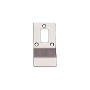 In295U Satin Stainless Oval Cylinder Key Hole Pull