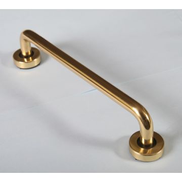 In350/300Cf 300Mm X 19Mm  P.Brass (D.D.A) Pull Handle On Roses