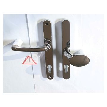 Fab Fix balmoral pol chrome lever pad door handle 