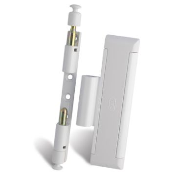 Cal Resi-Lok White Security Door Deadbolt