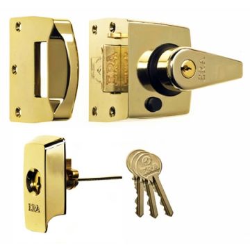 Era 60mm High Security Nightlatch BS3621 Brasslux (1930-31)