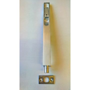 305 x 19mm Lever Action Flush Bolt Satin Aluminium