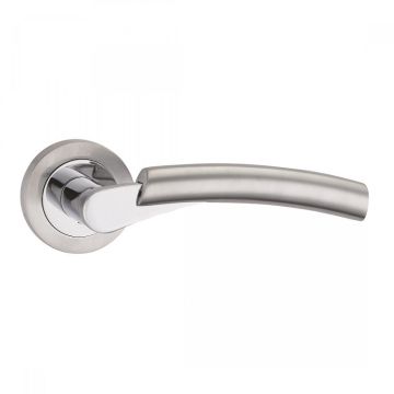 Fortessa Sorrento Round Rose Door Handle Chrome Duo