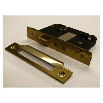 Guardian Y7000 76Mm Satin Brass Euro sash door lock Case Only