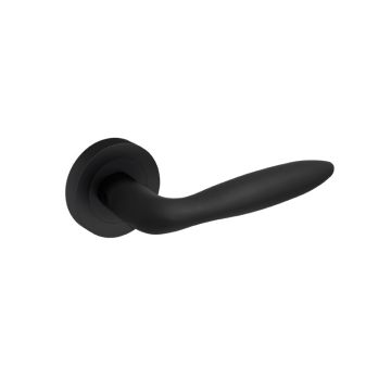 Karcher Corfu Lever Door Handle Cosmos Black ER24 - OS 83