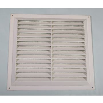 229 x 229mm Louvre Vent White