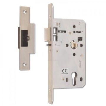 Union HD72DNL-S DDA 60mm Backset Euro Deadlocking Nightlatch Satin