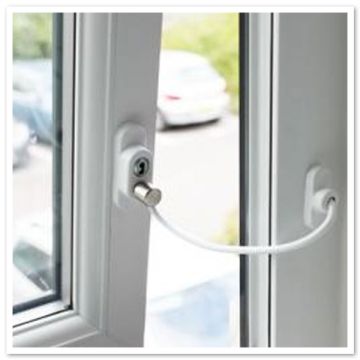 Penkid White Window & Door Restrictor