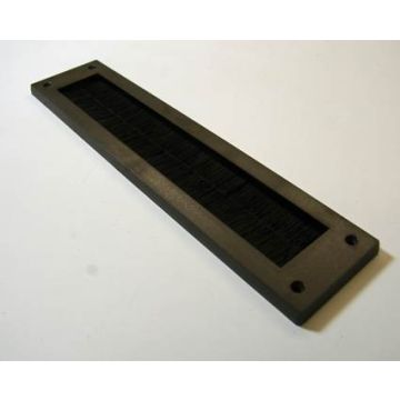 Stormguard 335 X 76Mm Brown Brush Inner Letter Plate Without Flap