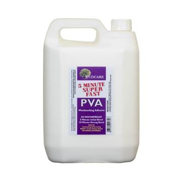 Wudcare 5 Minute Pva 500Ml Woodworking Adhesive Superfast